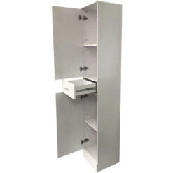 1900mm Gloss White Bathroom Furniture Tall Modern Cabinet Storage Unit -Grohe Sales Shop 18016700 4