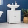 Clovelly White Under Sink Bathroom Cabinet -Grohe Sales Shop 8629159 1