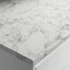 Laminate Marble Effect Worktop - Marmo Grigio 600mm X 28mm X 3m -Grohe Sales Shop 86764340 1